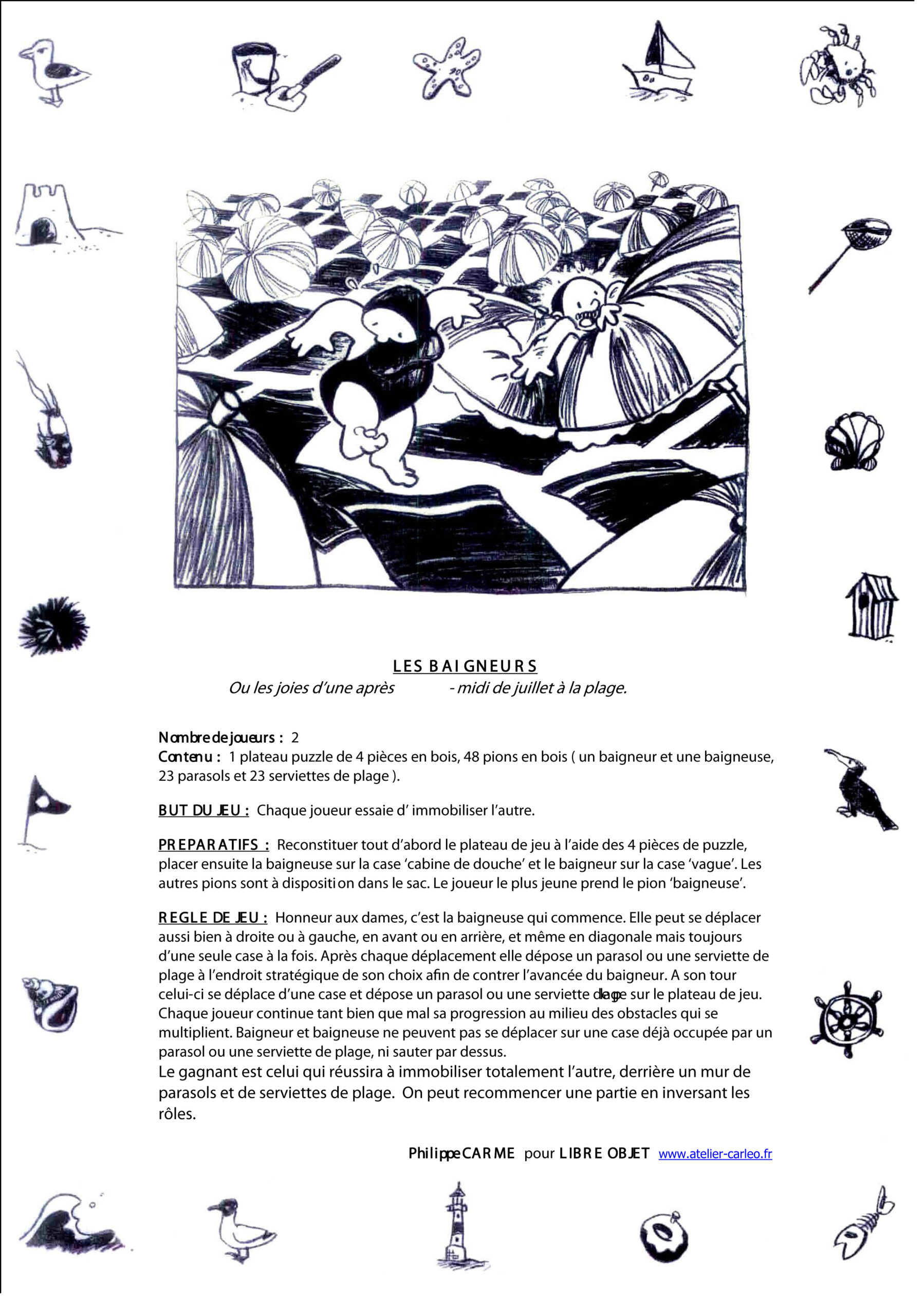 LES BAIGNEURS La Regle du jeu image